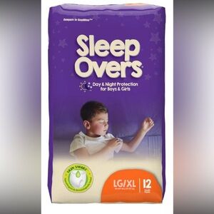 4 packs Sleep Overs
,Day & Night Protection